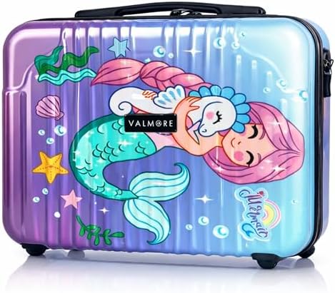 VALMORE Mermaid Printed Hard Shell Vanity Case for Girls view 3